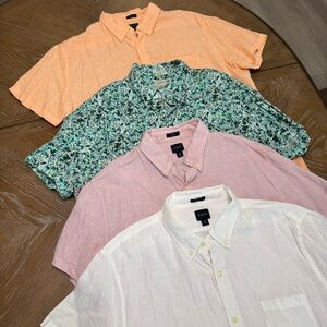 J. Crew Slim Fit Linen Button Down Shirt - Buy 1 or ALL